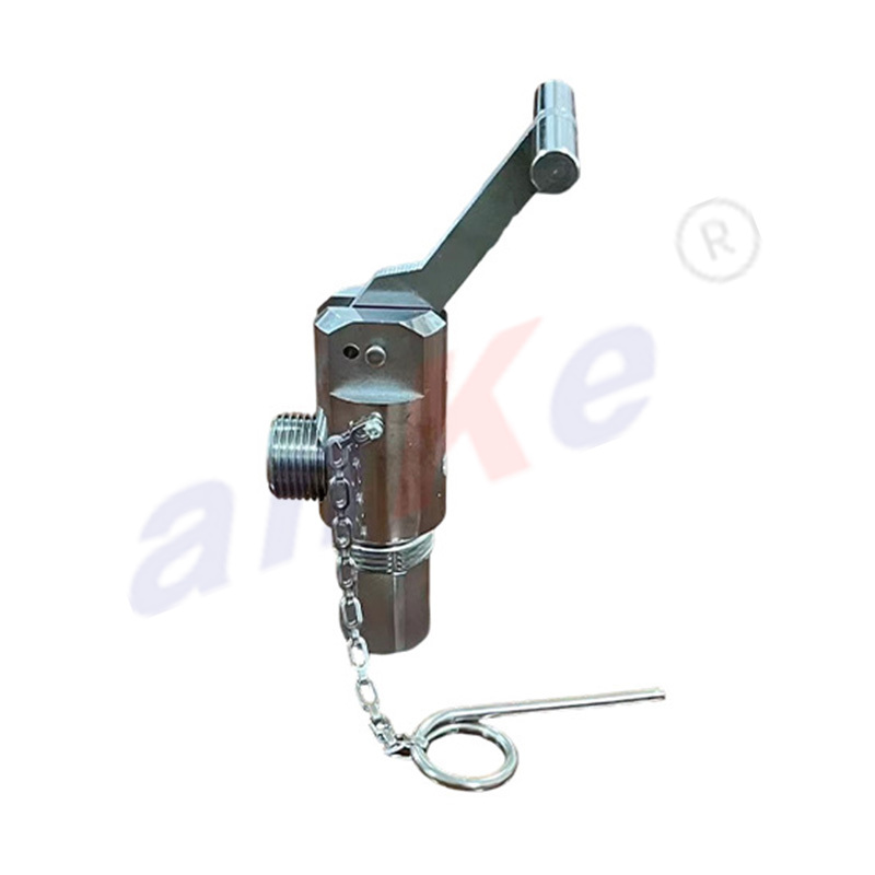 25-50KG fire extinguisher copper trolley valve 1163