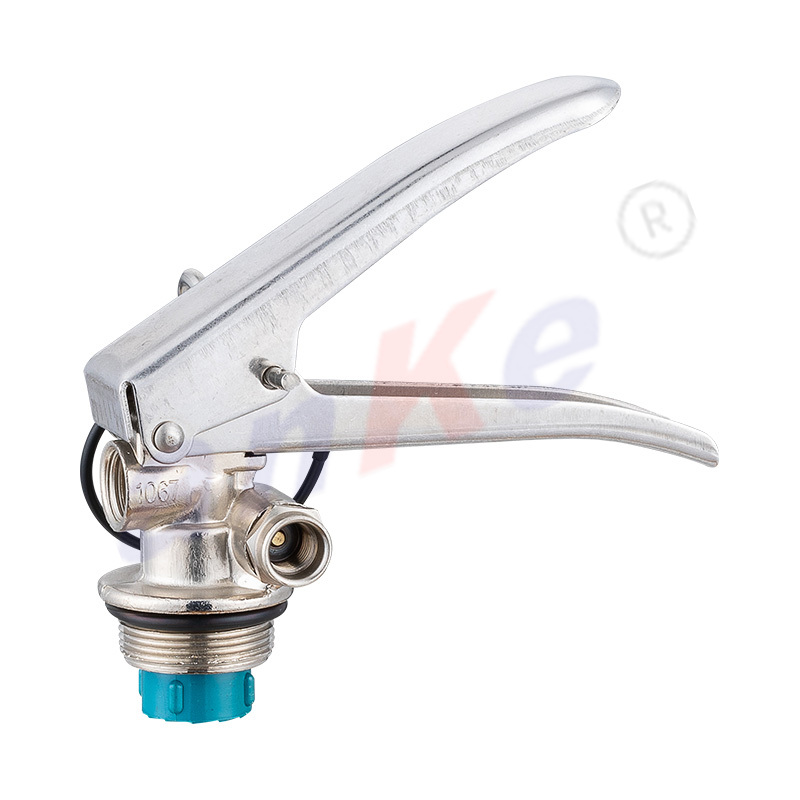4-9KG Fire Extinguisher Silver Handle Cylinder Valve 1067