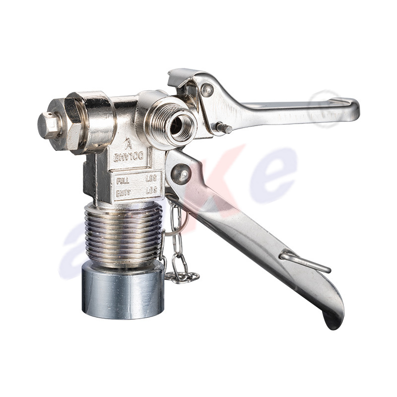 Silver Easy to Operate Valve for CO2 Fire Extinguisher 2059
