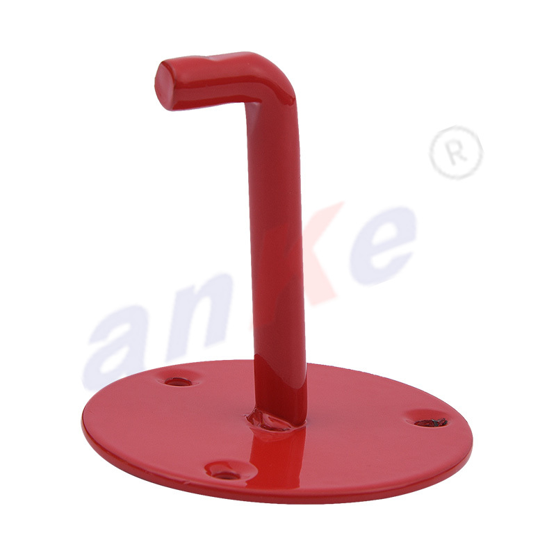 2-7KG CO2 Fire Extinguisher Wall Bracket Red Round Hanging Fixer