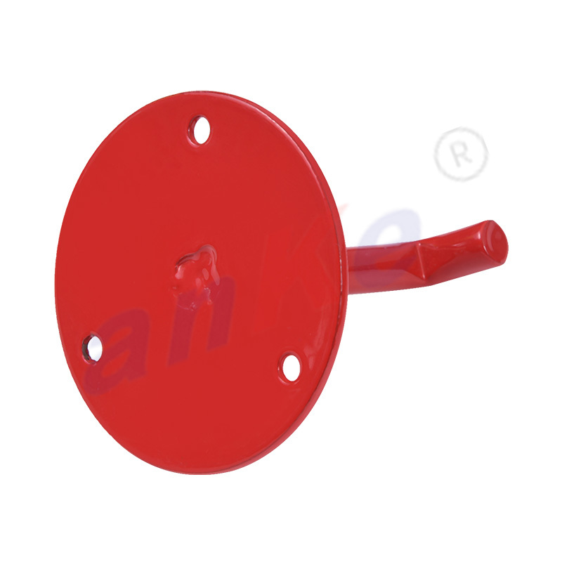 2-7KG CO2 Fire Extinguisher Wall Bracket Red Round Hanging Fixer