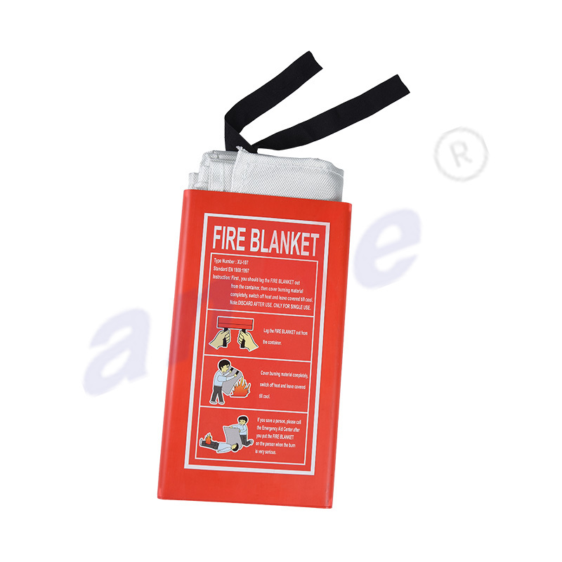Reusable Silicone Coated Fire Extinguisher Blanket